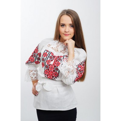 Embroidered blouse "Gentle Touch"